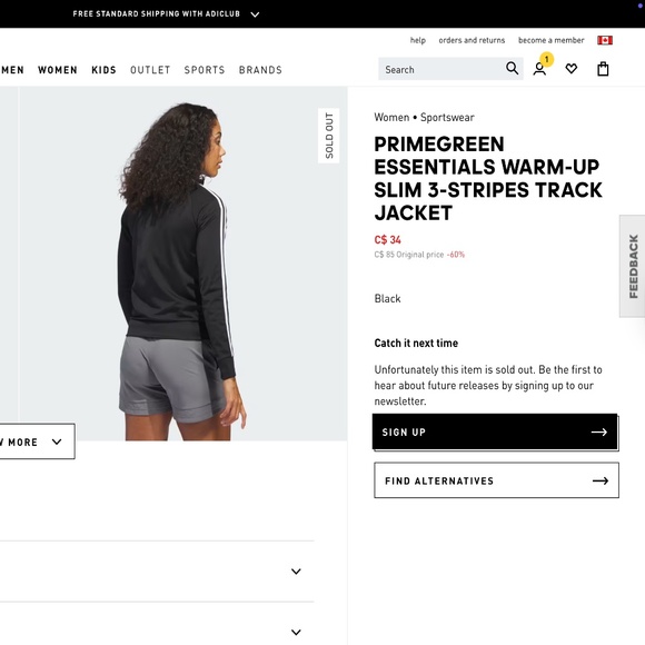 Adidas Essentials Warm-Up Slim 5-Stripes Track Jacket - Picture 2 of 4